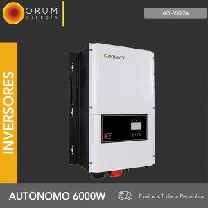 INVERSOR AUTONOMO DE 6000W 120/220V 48VCD