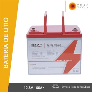 Batería de Litio Epcom 12.8v 100Ah