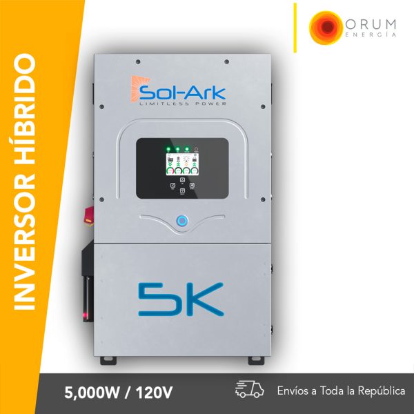 INVERSOR HÍBRIDO SOL-ARK 5KW 120V